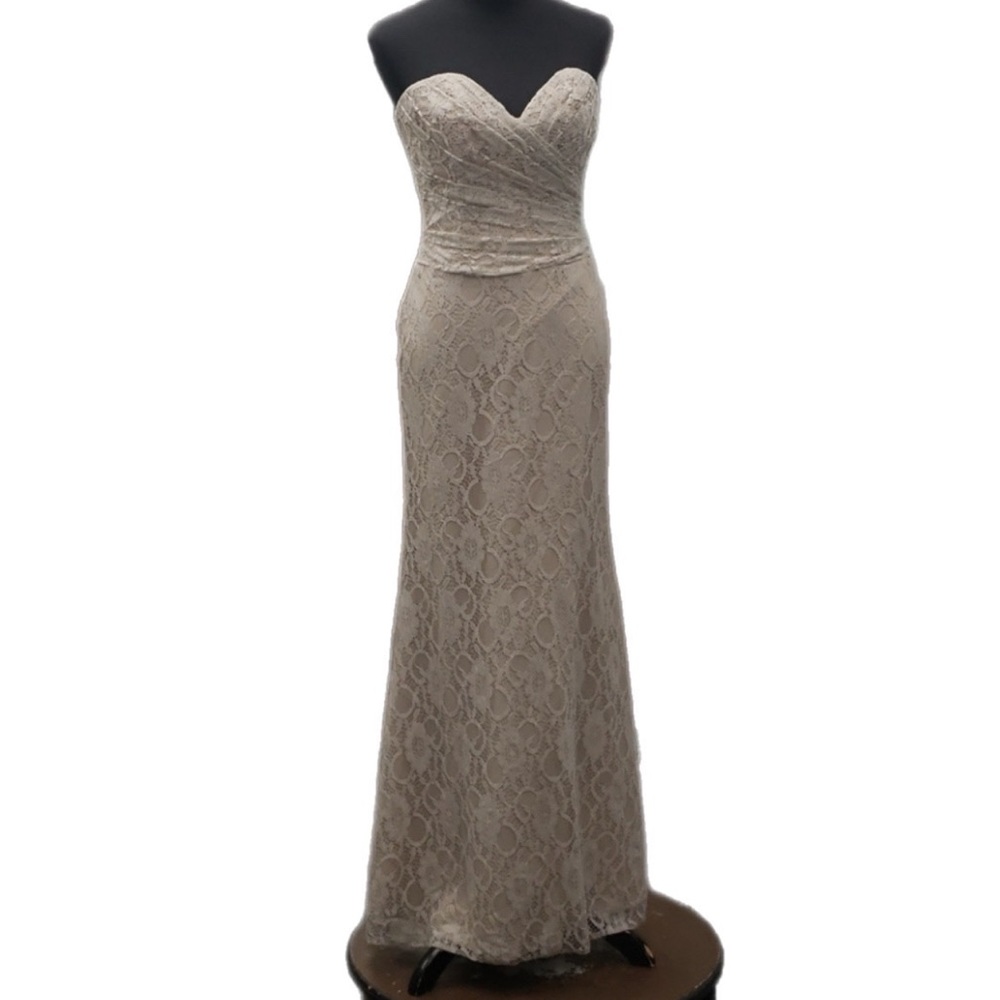 Allure bridesmaid cappuccino gown, 12